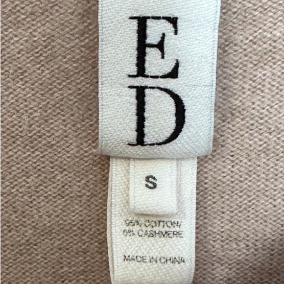 ED Ellen Degeneres Dog color block Cotton/Cashmere Blend sweater size small - Picture 2 of 5